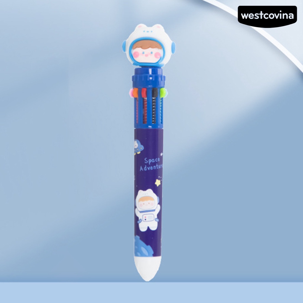 [WSTN]✎Bút Bi Dạng Đẩy Thoải Mái Họa Tiết Thỏ Hoạt Hình Cho Học Sinh