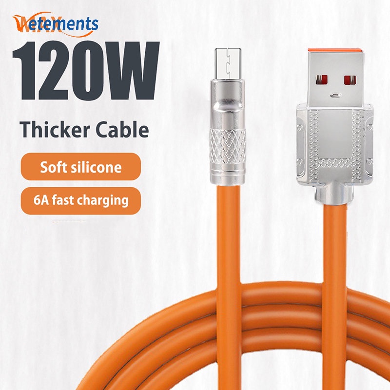 Dây Cáp Sạc USB Loại C 120W 1m / 1.5m / 2m Chuyên Dụng Cho Điện Thoại / Máy Tính Bảng