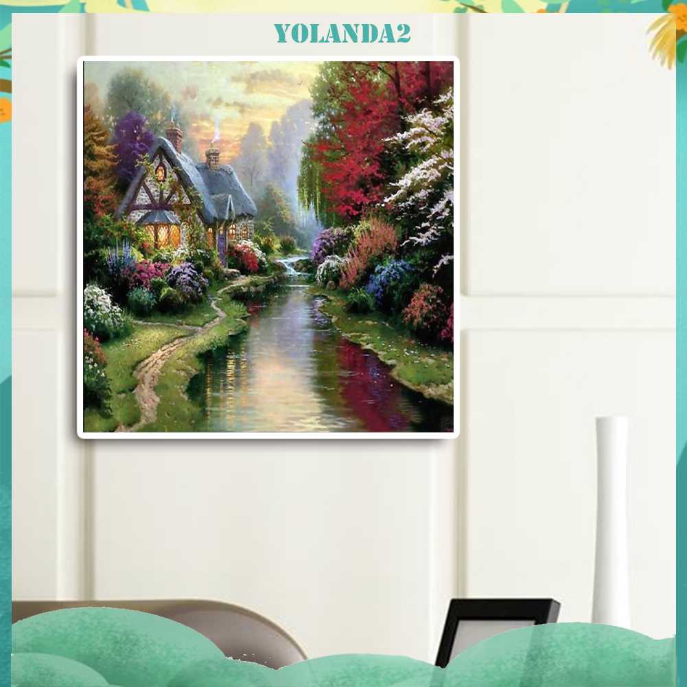 Tranh Đính Đá Kim Cương Toàn Bộ 5D DIY Hình Vẽ Nghệ Thuật Trang Trí Nhà Cửa