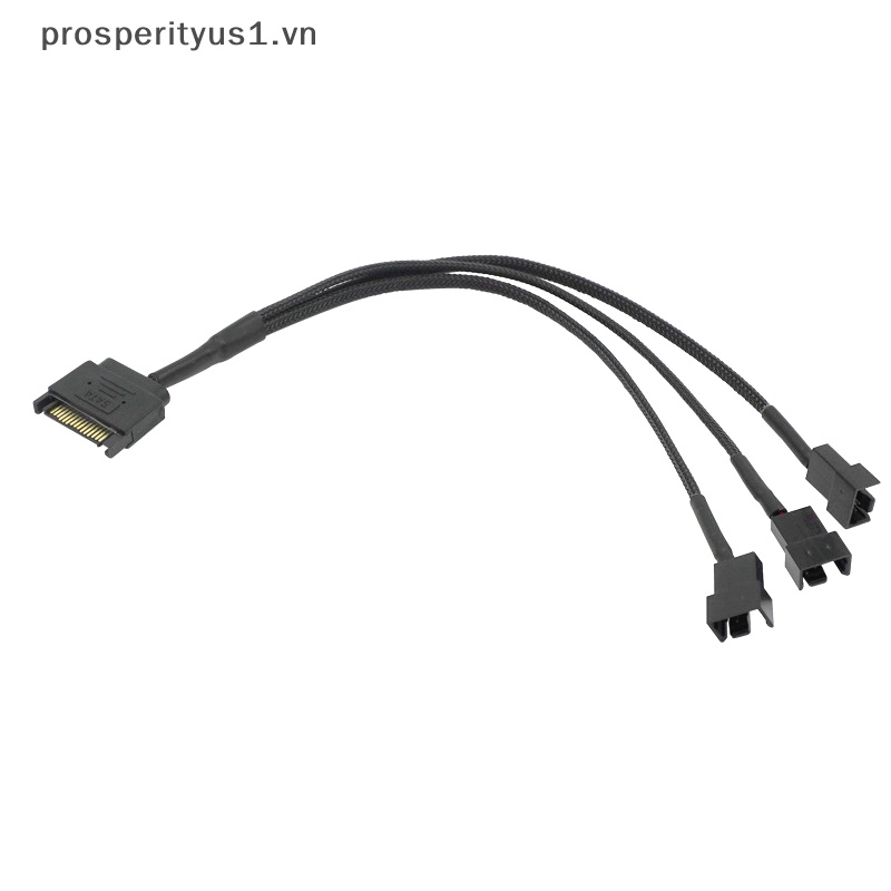 Cáp Chia Nguồn SATA 3 Chấu 4 Pin 4 Pin Chuyên Dụng Chất Lượng Cao