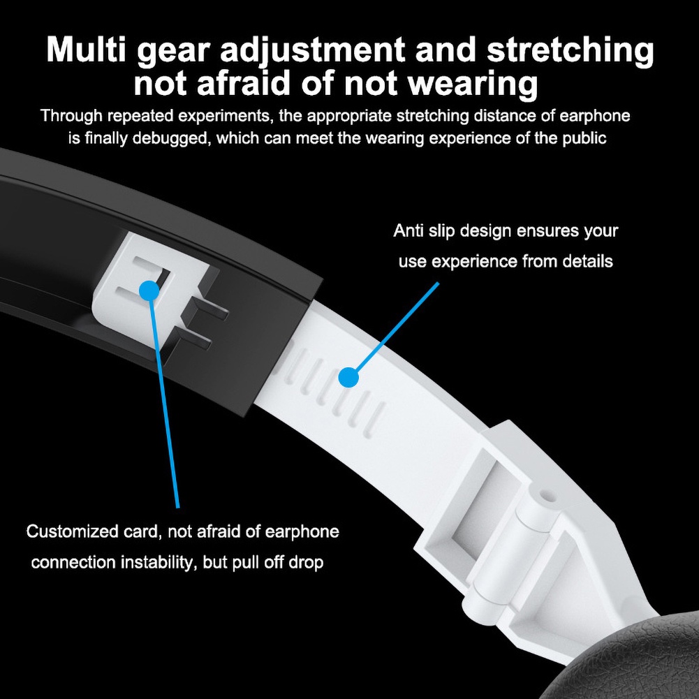 Tai Nghe Chụp Tai Jack 3.5mm Có Thể Gấp Gọn Thời Trang Cao Cấp Cho Điện Thoại / Máy Tính Bảng