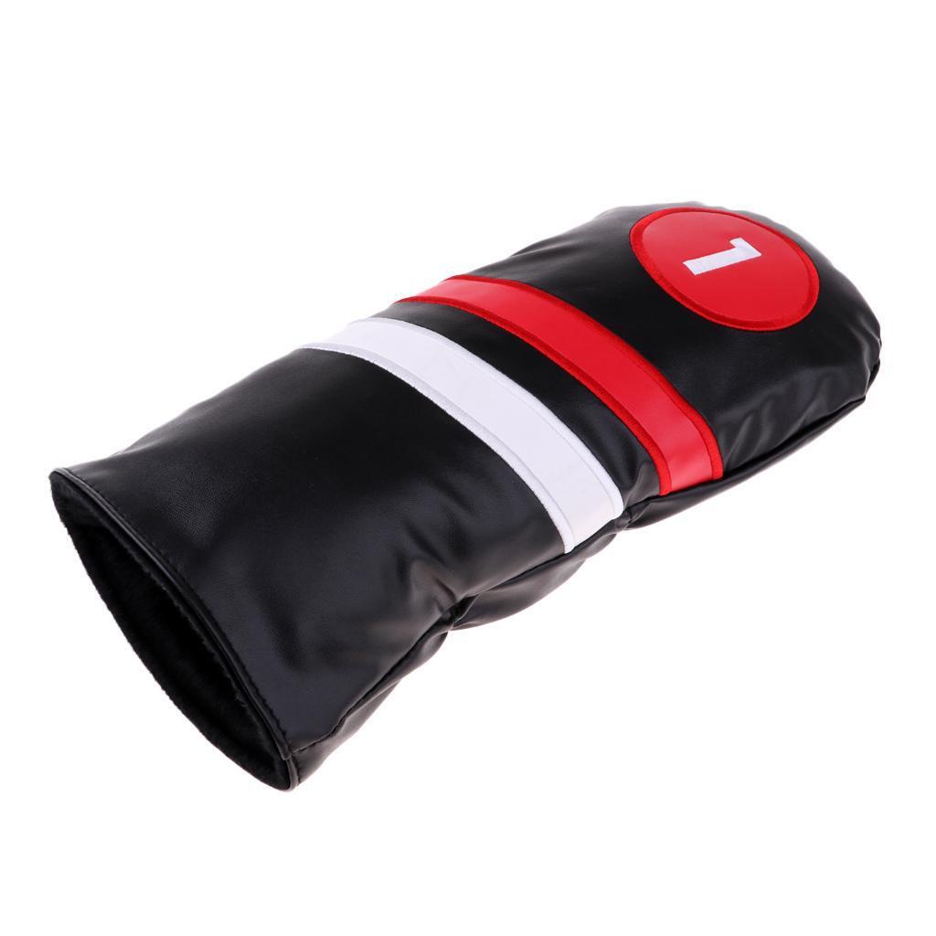 Vỏ Bọc Bảo Vệ Đầu Gậy Đánh Golf 3 Hoặc 5 Fairway Woods Màu Đen