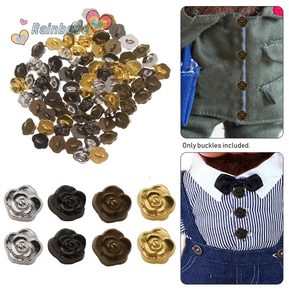 Set 20 Nút Áo Nhiều Màu Sắc Xinh Xắn Dành Cho Búp Bê Barbie