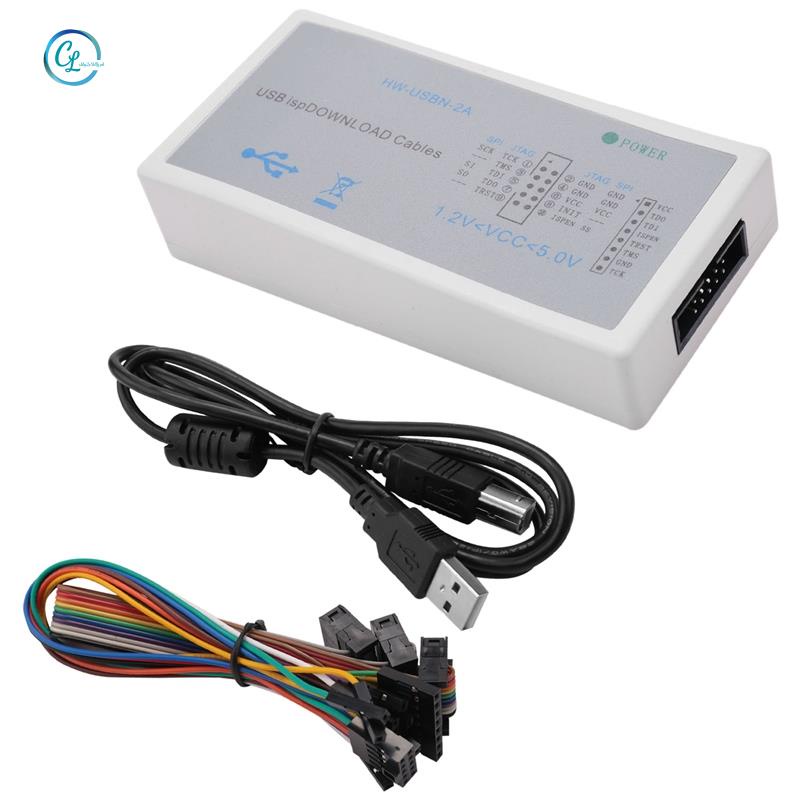 Dây Cáp Lập Trình USB Isp Download JTAG SPI Dành Cho Grid FPGA CPLD HW-USBN-2