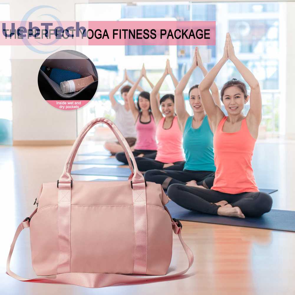 Túi Du Lịch Thể Thao Sức Chứa Lớn Có Chia Ngăn Khô Và Ướt Tiện Dụng