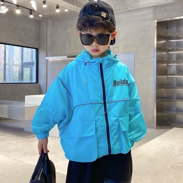 Áo Khoác Tay Dài Dáng Rộng Thoáng Khí Chống Tia Cực Tím Phong Cách Hàn Quốc Thời Trang Mùa Hè