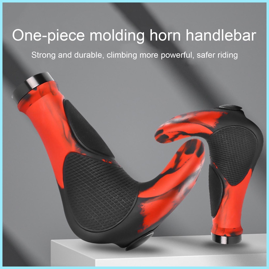 Vỏ Bọc Tay Lái Xe Đạp TPR Mềm Mại Chống Sốc Hấp Thụ Sốc Tiện Dụng