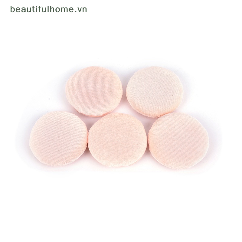 Set 5 Bông Mút Trang Điểm Mềm Mịn Tiện Dụng