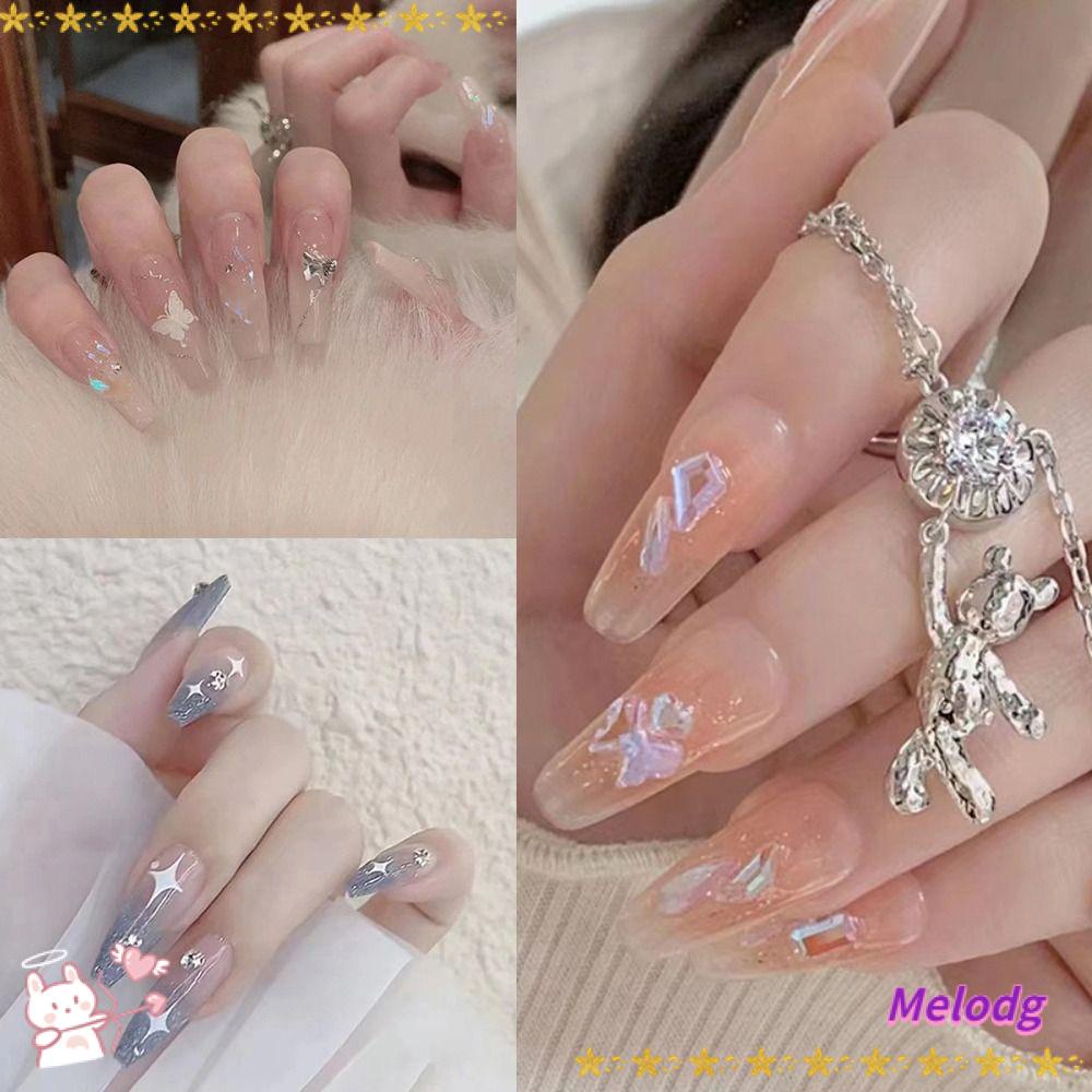 Bộ 24 Móng Tay Giả Che Phủ Toàn Diện DIY