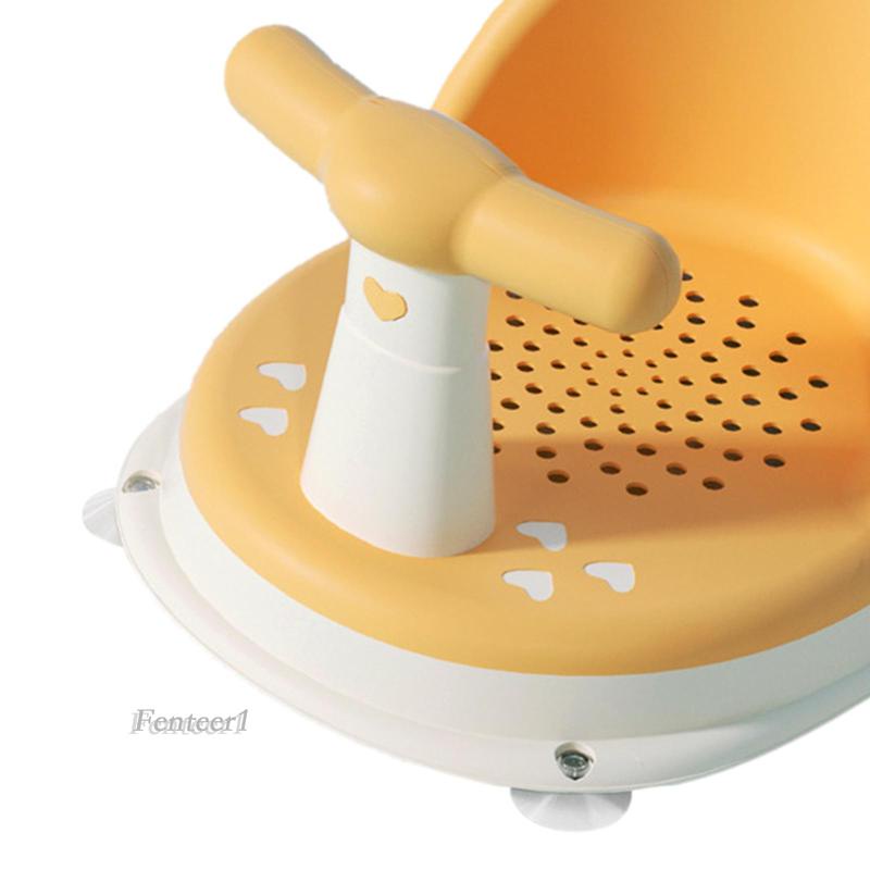 [Fenteer1] Ghế Tắm Cho Bé Từ 6-18 Tháng Tuổi In Hình Hoạt Hình