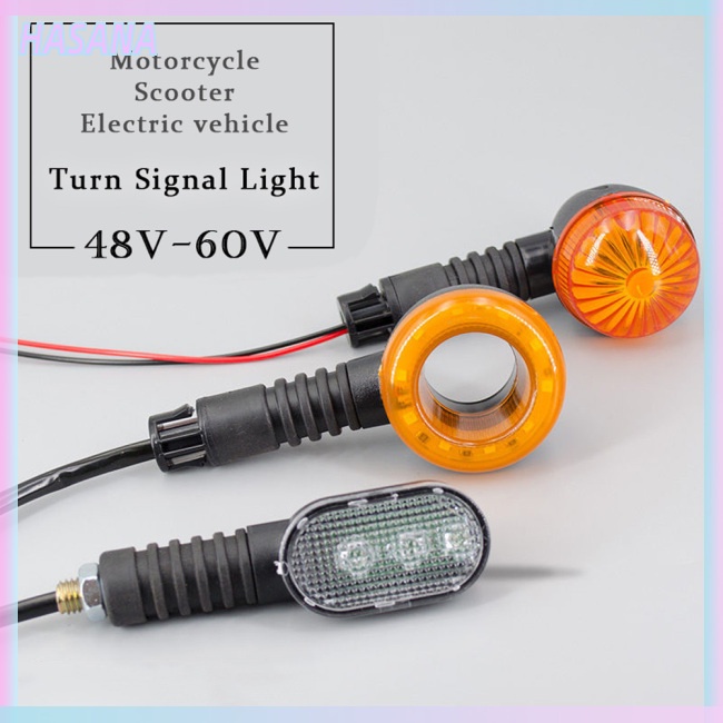 1 Cặp Đèn Led Tín Hiệu 36-72v Cho Xe Máy Điện HASA