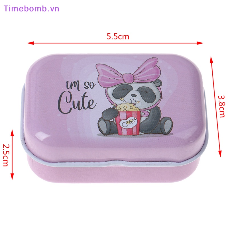 # Túi Đeo Chéo Thời Trang Hàn Cho Nữ # Hộp Thiếc Mini Đựng Trang Sức / Kẹo / Tiền Xu Tiện Dụng