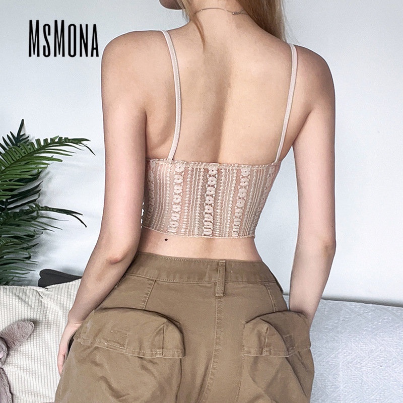 Áo Tank Top Hai Dây Màu Trơn Thời Trang 2023 Quyến Rũ Cho Nữ