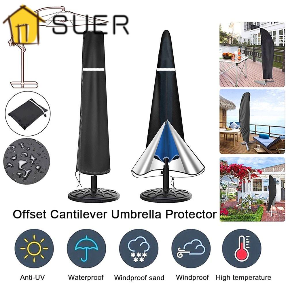 Vỏ Bọc Dù Che Nắng UV Bằng Vải Oxford Hình Quả Chuối Có Khóa Kéo Cho Nhà Hàng / Sân Vườn