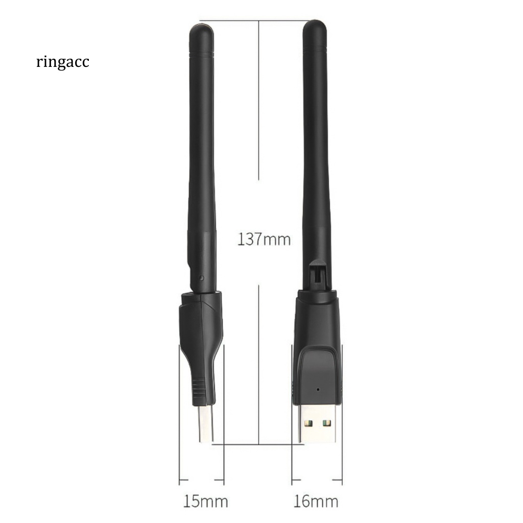 Thẻ Mạng Không Dây USB ABS 150Mbps 802.11 b / g / n Cho Máy Tính