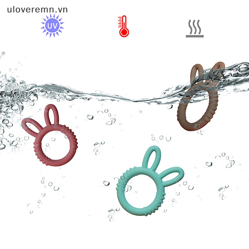 Uloveremn Đồ Chơi Mài Răng Hình Thỏ Gel Cho Bé