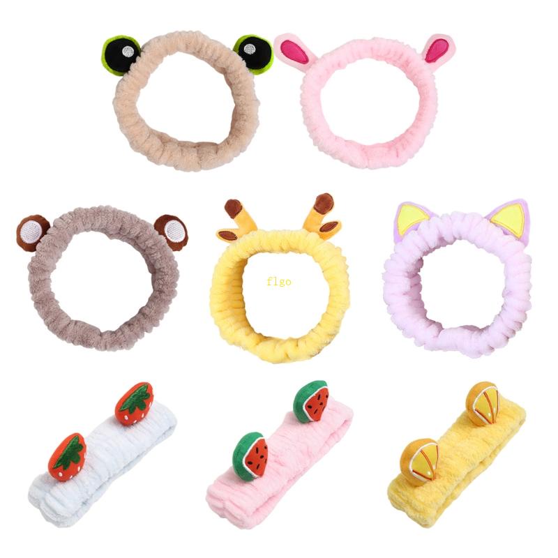 Băng đô cài tóc rửa mặt Co Giãn Kiểu Dáng Hoạt Hình Dễ Thương Cho Nữ