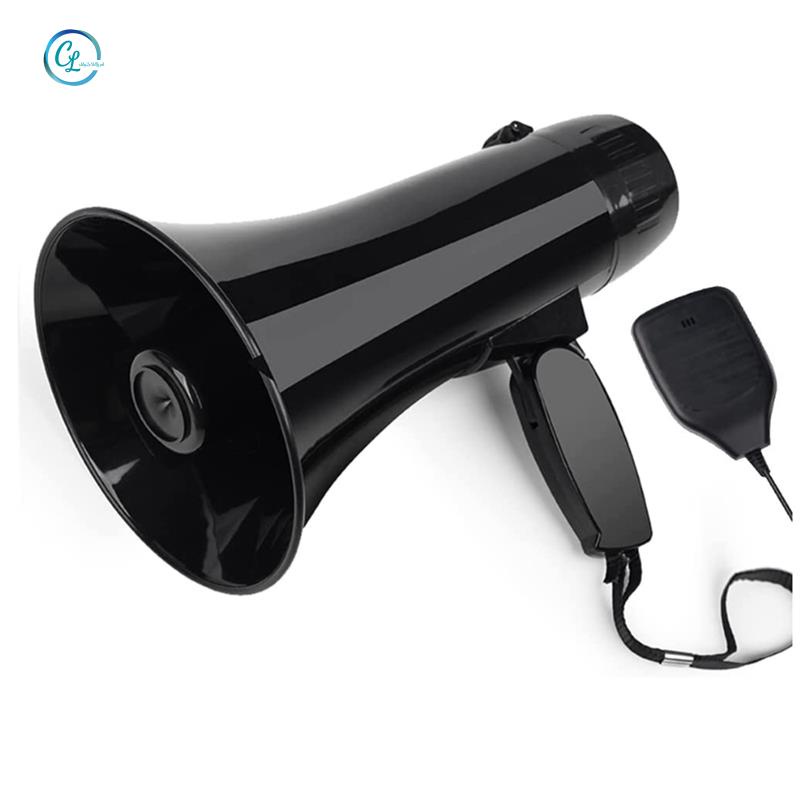 Loa Megaphone 35 Watt Cầm Tay Màu Đen Có Thể Tháo Rời Và Tháo Rời