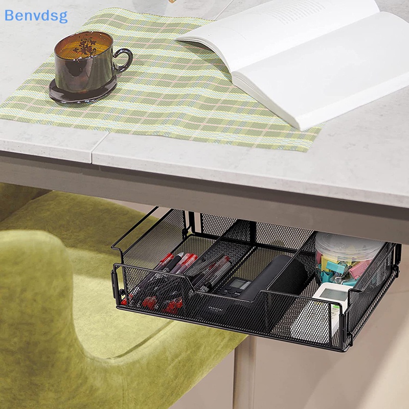 Benvdsg > Tổ Chức Dưới Bàn, 360° Ngăn Kéo Đựng Bút Chì / Đồ Dùng Để Bàn Dạng Xoay Tiện Dụng