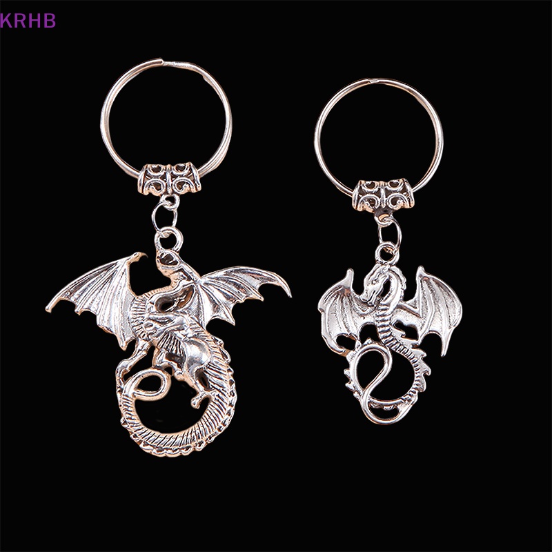 Móc Khóa Hợp Kim Hình Rồng Phong Cách Vintage Thời Trang Mới