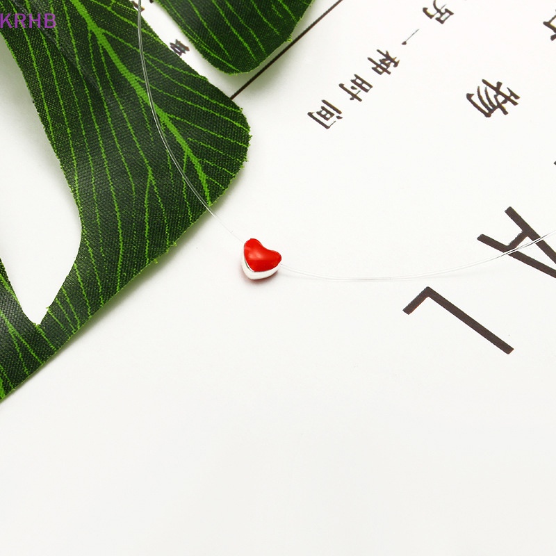 Vòng Cổ Choker Mặt Trái Tim Màu Dầu Sáng Tạo Cho Nữ Mới