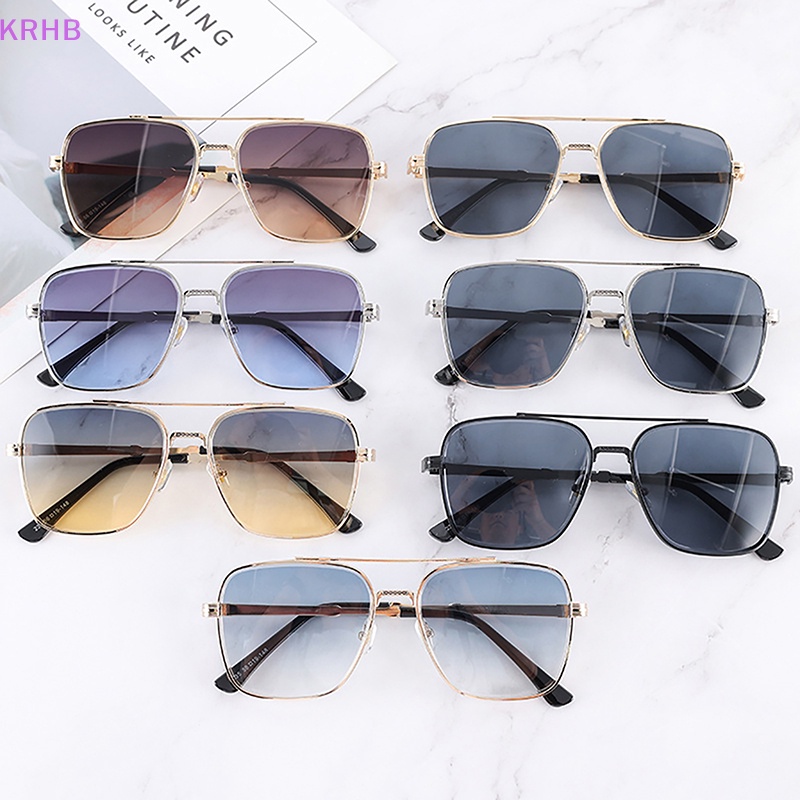 Kính Mát Gọng Vuông Thời Trang Dành Cho Nam Mới