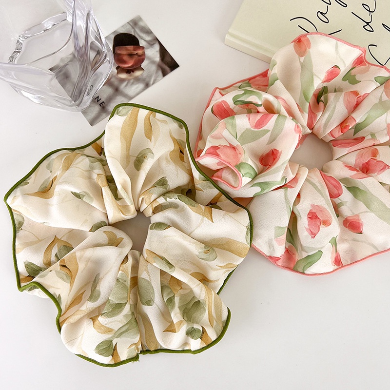 Dây Cột Tóc Hoa Tulip Thời Trang Hàn Quốc
