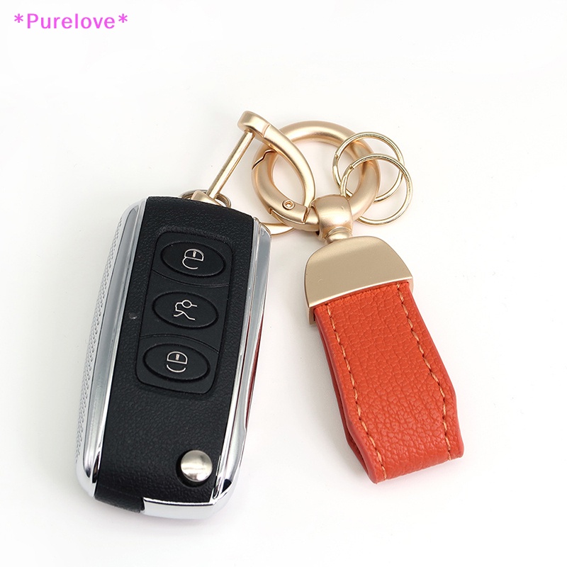 1 Móc Chìa Khóa Bằng Da Cừu Tinh Tế Dành Cho Nữ Mới