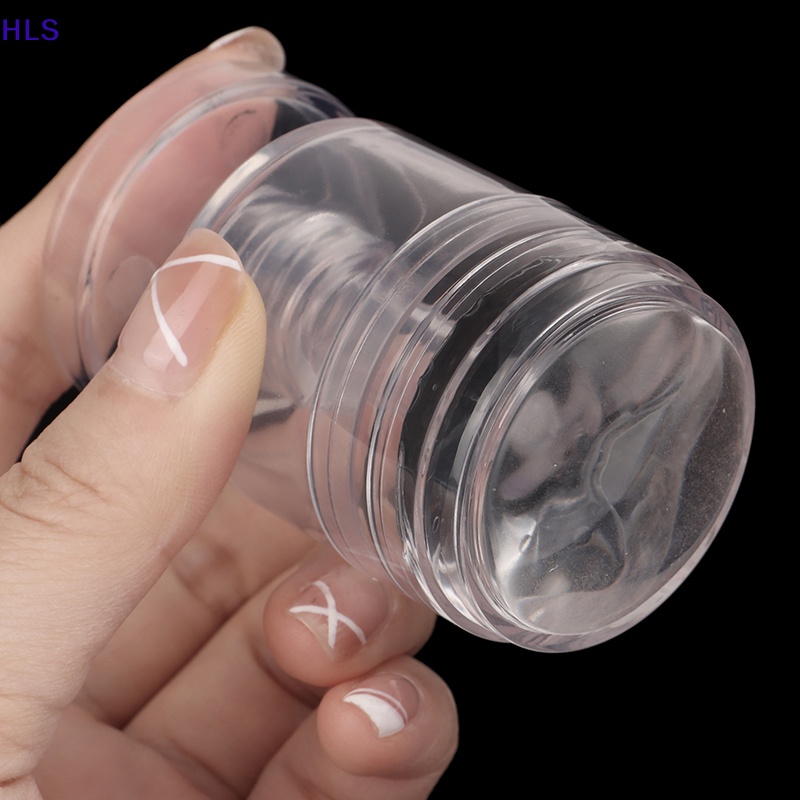 Bộ Dụng Cụ In Hình Móng Tay Trong Suốt Xoay Được