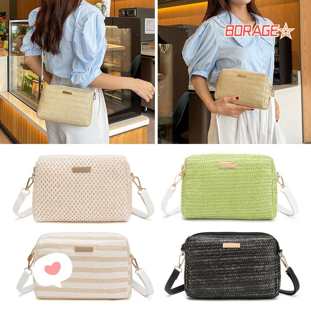 Túi Cói Đeo Vai Thời Trang Mùa Hè