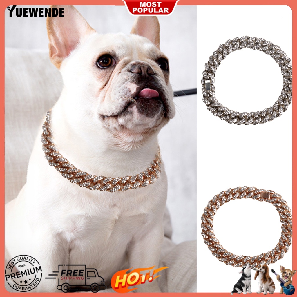 Vòng Cổ Đính Đá Lấp Lánh Cho Thú Cưng