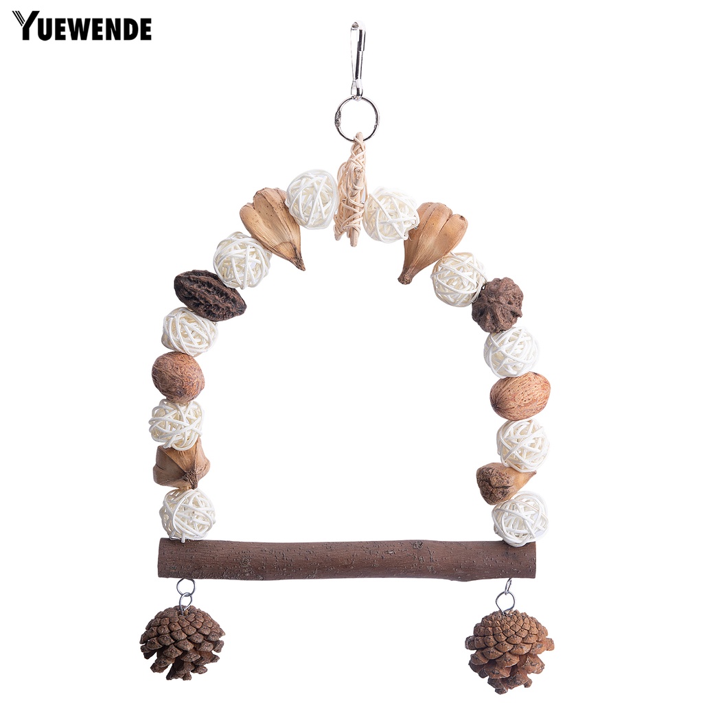 Đồ Chơi Treo Quả Thông Dành Cho Chim Vẹt