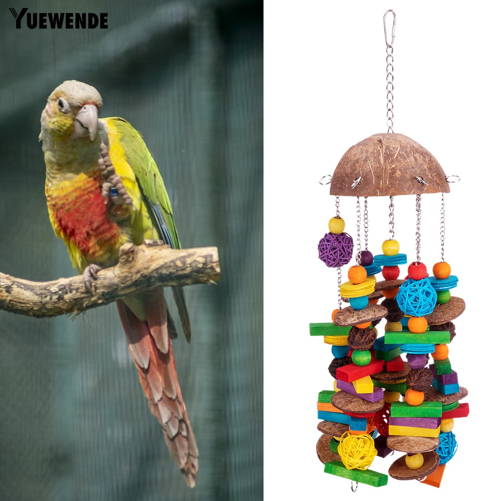 Đồ Chơi Móc Treo Cho Chim Vẹt Cỡ Vừa Giúp Giảm Căng Thẳng