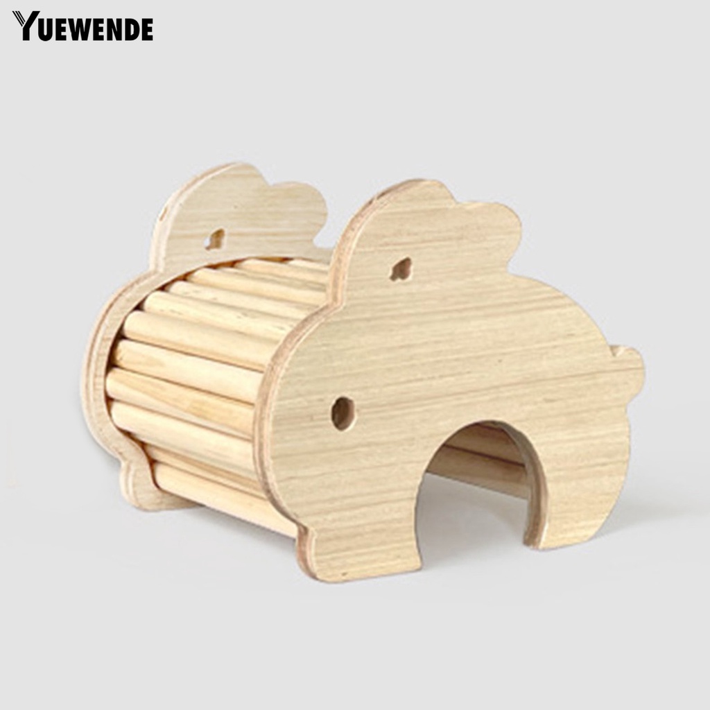 Yq.e Guinea Ổn Định Hình Dạng Sáng Tạo Cạnh Mịn Chống Cắn Chống Ẩm Không Chứa Chất Nhờn Cho Hamster Guinea Pig Hideout Với Thang