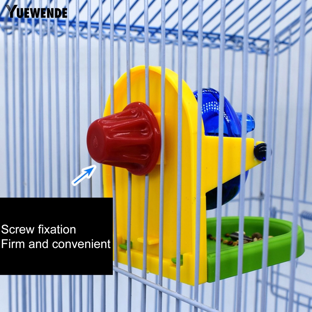 Đồ Chơi Ngôi Nhà Đựng Thức Ăn Chống Rò Rỉ Dành Cho Chim Vẹt