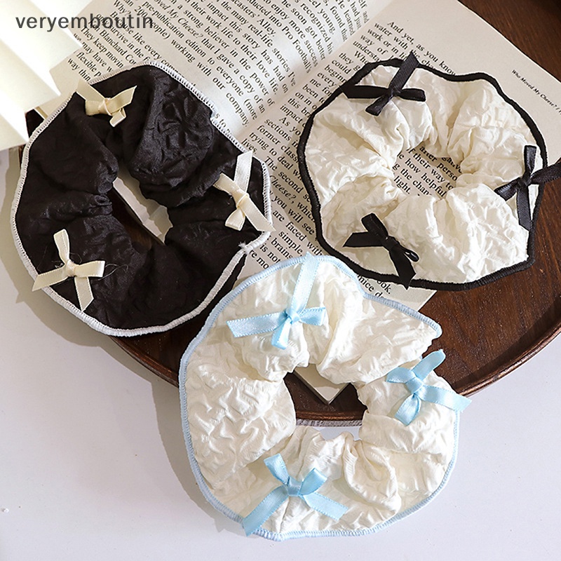 Dây Buộc Tóc Chất Liệu Da Độ Co Giãn Cao Phong Cách Hàn Quốc