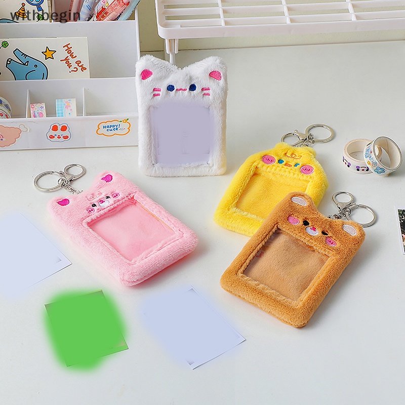 Ví Đựng Thẻ Mềm Mại Họa Tiết Động Vật Hoạt Hình Dễ Thương