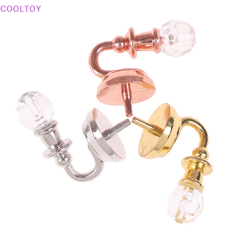 1 Cặp Đèn Gắn Tường Trang Trí Nhà Búp Bê Tỉ Lệ 1: 12