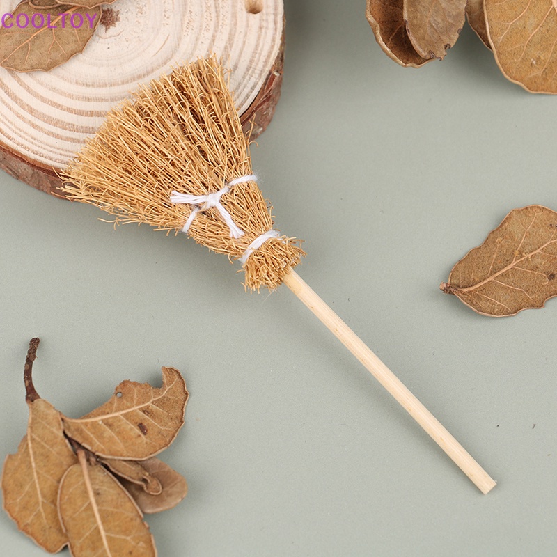 Chổi Và Đồ Nội Thất Mini Tỉ Lệ 1: 12 Trang Trí Nhà Búp Bê