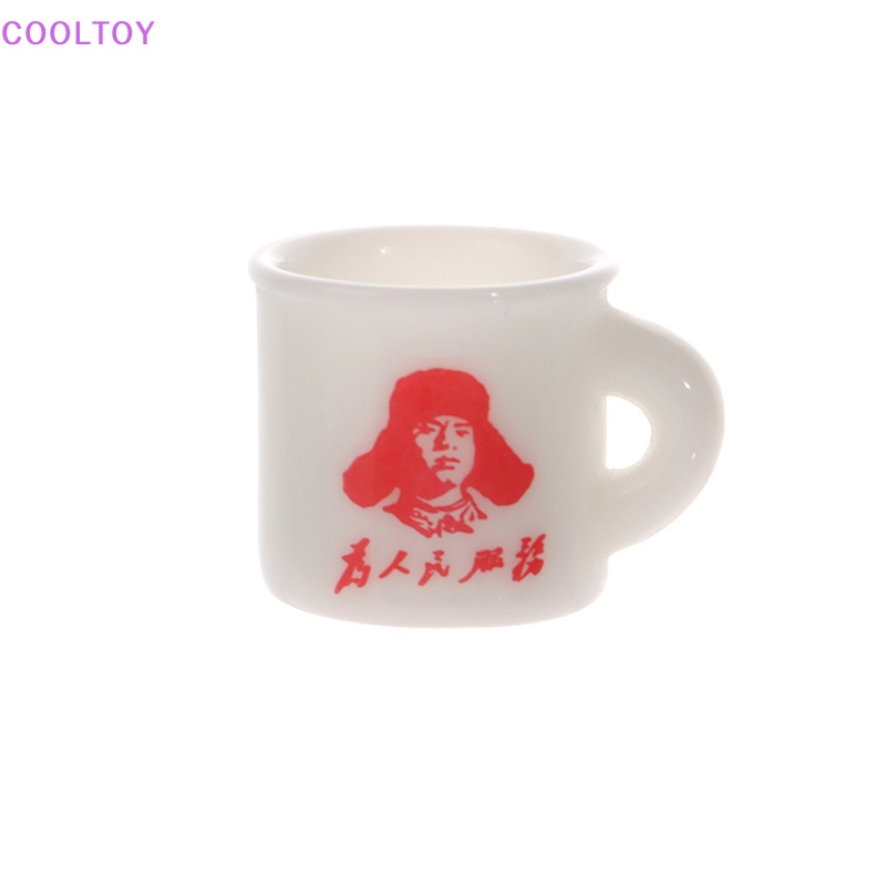 Cooltoy Set 10 Cốc Tráng Men Mini Trang Trí Nhà Búp Bê