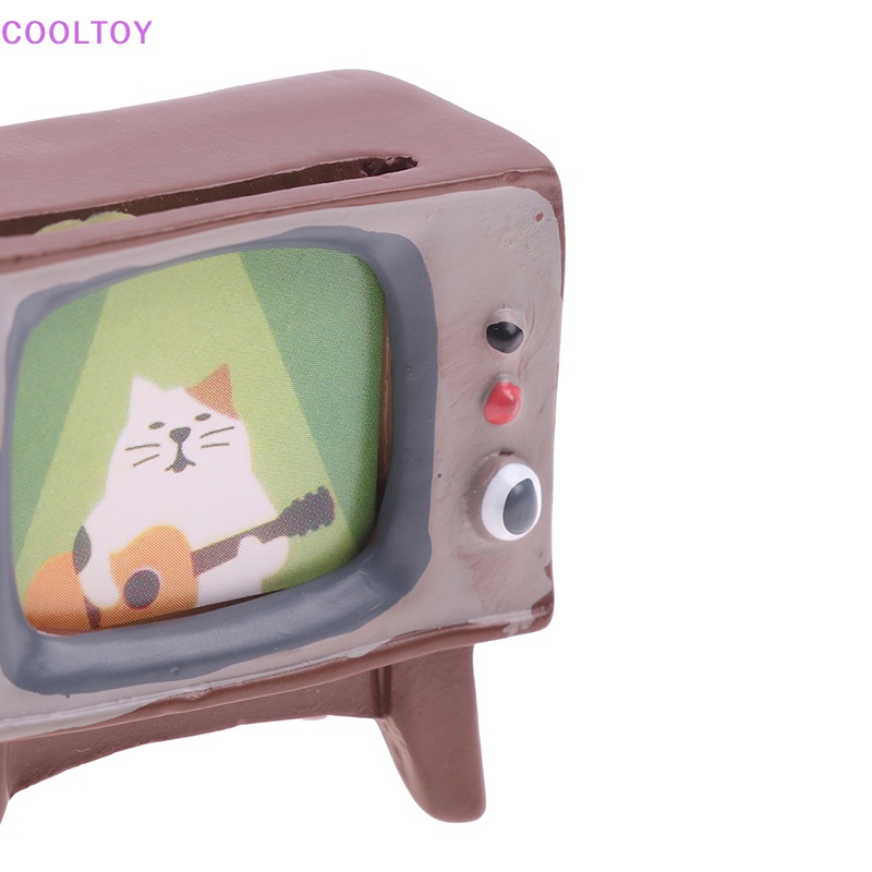 Cooltoy Mô Hình TV Mini Để Bàn Trang Trí