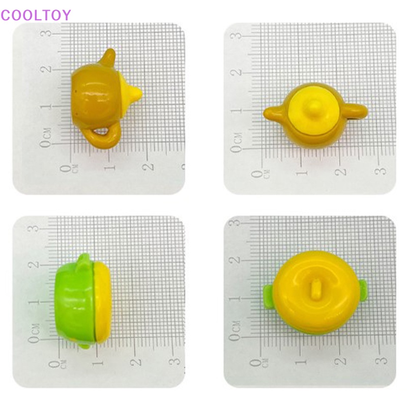 Cooltoy Đồ Chơi Nhà Bếp Nhỏ Trang Trí Ấm Trà Bình gas Nội Thất Mô Hình HOT