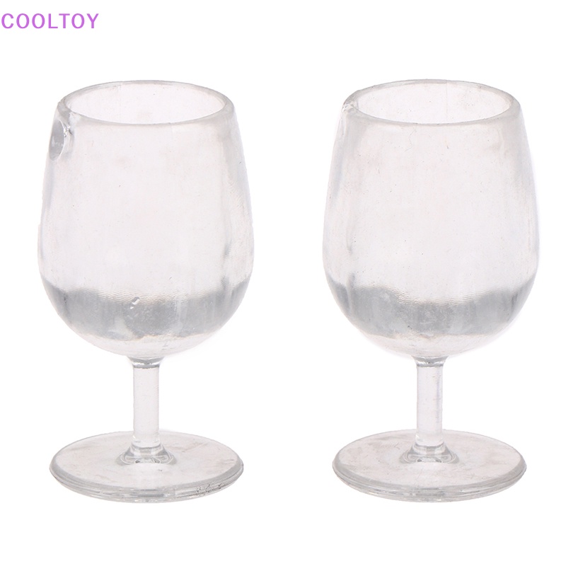 Set 10 Ly Rượu Mini Tỉ Lệ 1 / 6 1 / 12 Xinh Xắn Dùng Để Trang Trí Nhà Búp Bê