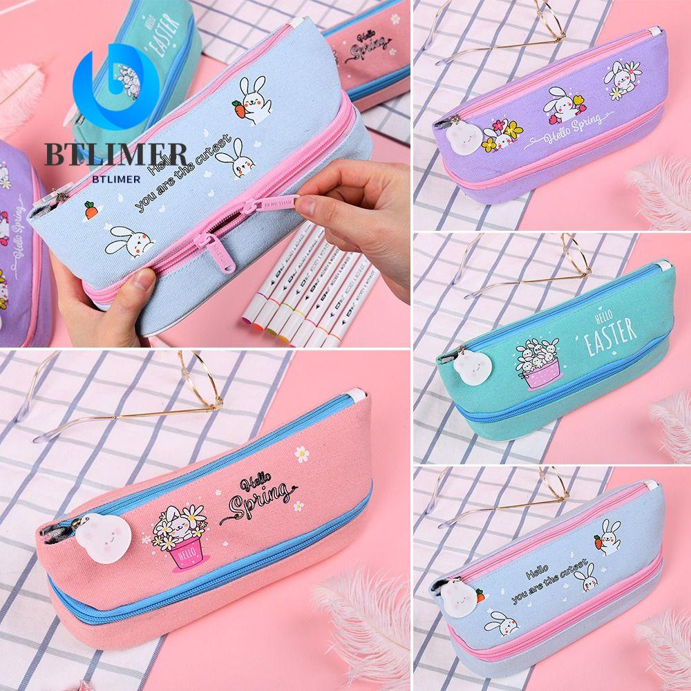 Túi Đựng Bút Hai Lớp Sức Chứa Lớn Tiện Lợi Dễ Sử Dụng