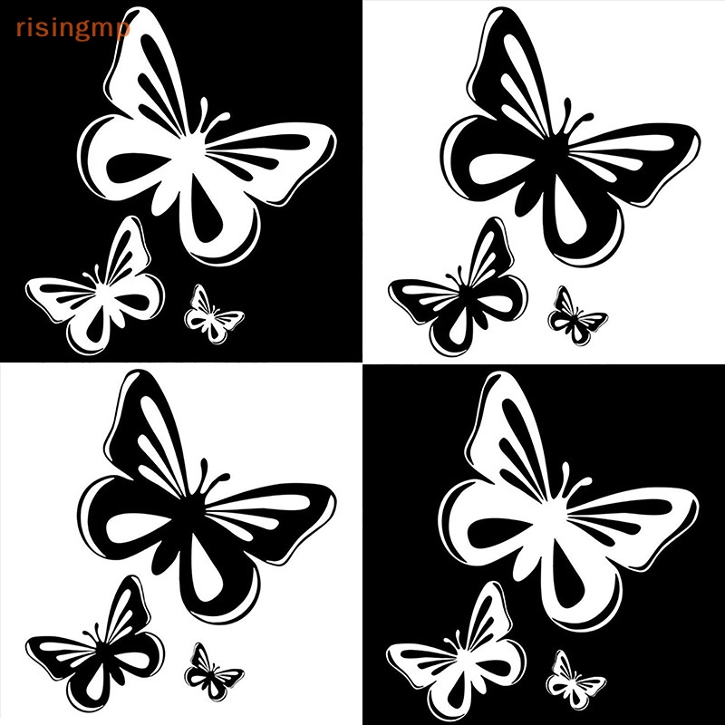 Miếng Dán Trang Trí Xe Hơi / Xe Máy Hình Bướm Bằng Vinyl