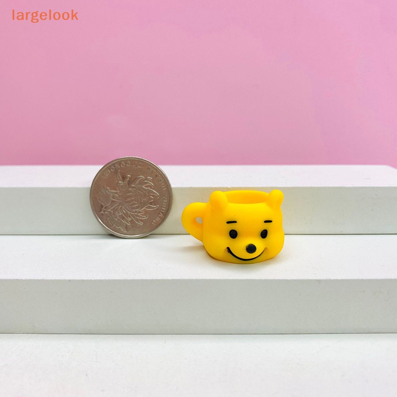 [Lớnlook] Set 5 Món Đồ Chơi Búp Bê DIY Sáng Tạo Phụ Kiện Kẹp Tóc / Cốc Sanrio Mini Cho Nhà Bếp