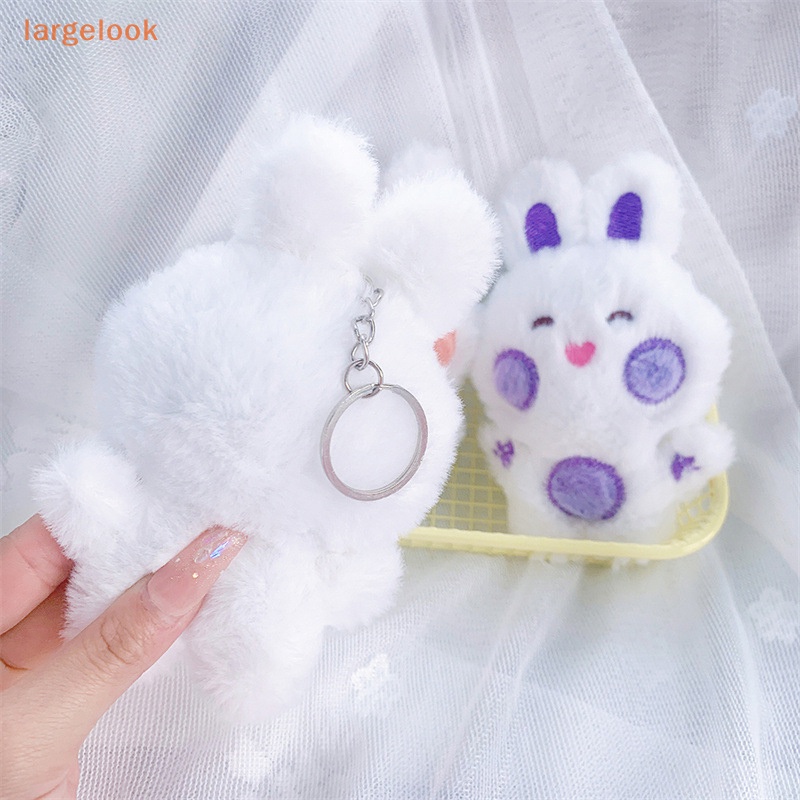 1 Móc Khóa Thỏ Nhồi Bông Dễ Thương