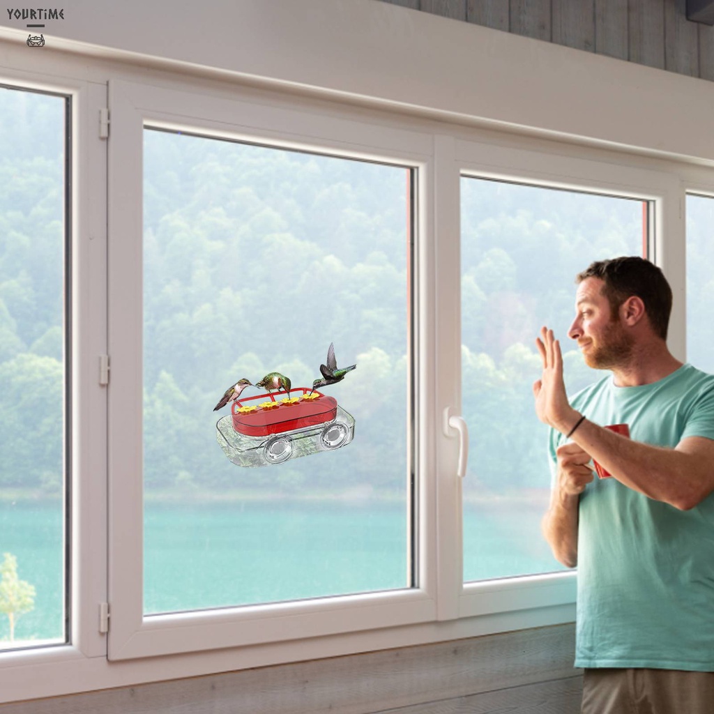 Dụng Cụ Cho Chim Ăn Có Giác Hút Mạnh