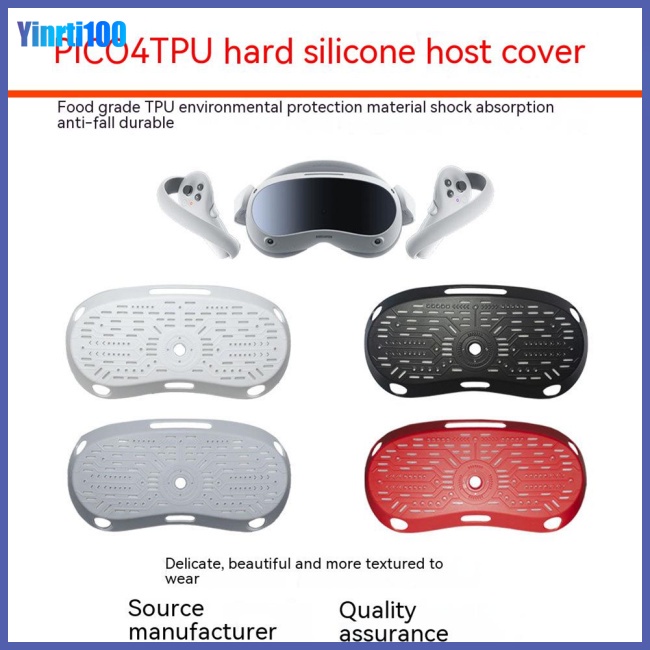 Vỏ Bảo Vệ Hộp Sạc Tai Nghe Pico 4 Vr Bằng Silicon Làm Mát Tiện Dụng