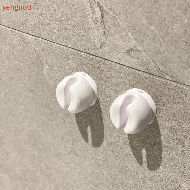 Bộ 2 Giá Đỡ Bàn Chải Đánh Răng Gắn Tường Không Đục Lỗ